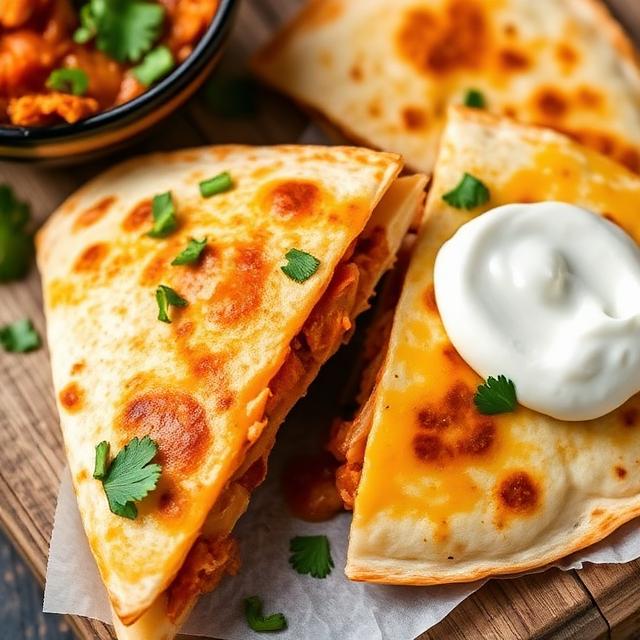 BBQ Chicken Quesadilla