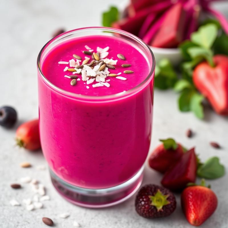 Beetroot Berry Power Smoothie