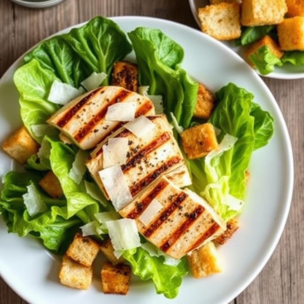 Grilled Chicken Caesar Salad