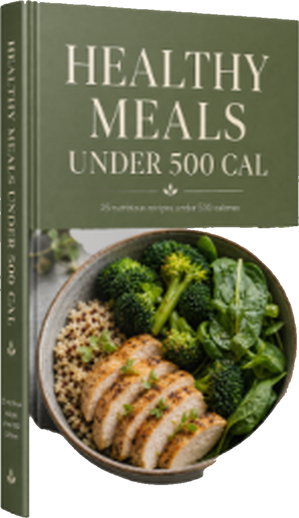 Healthy Meals Under 500 Cal cookbook