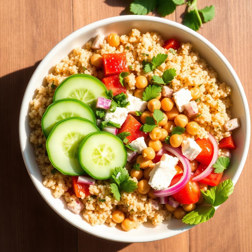 Greek Quinoa Power Bowl