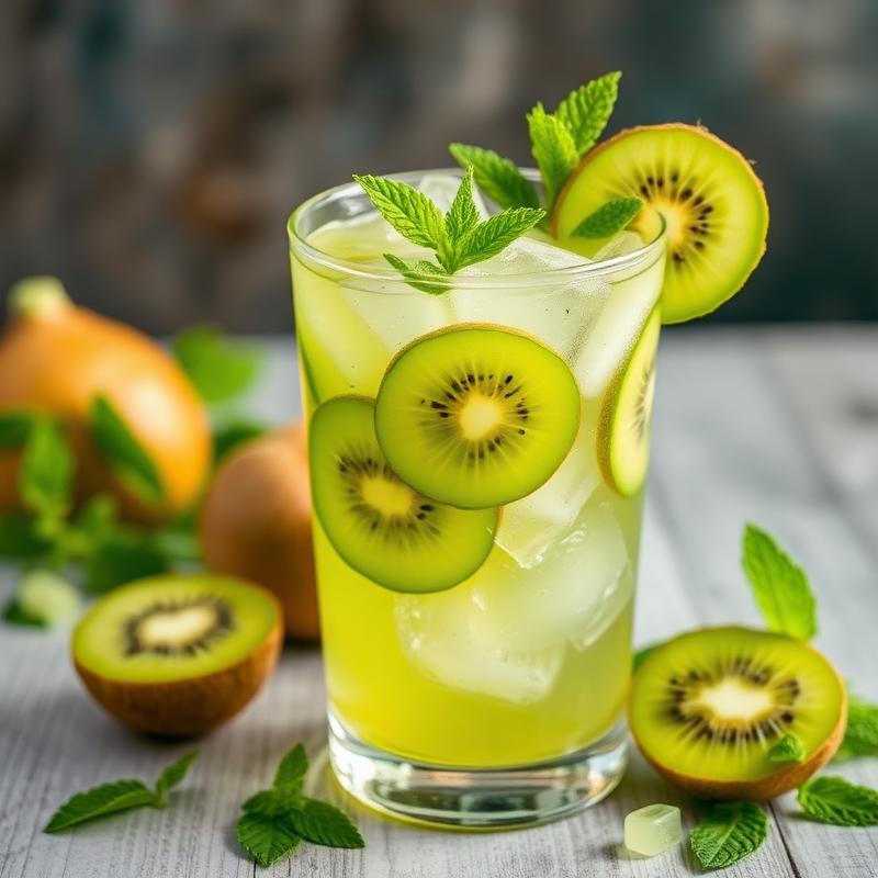 Kiwi Cucumber Mint Cooler