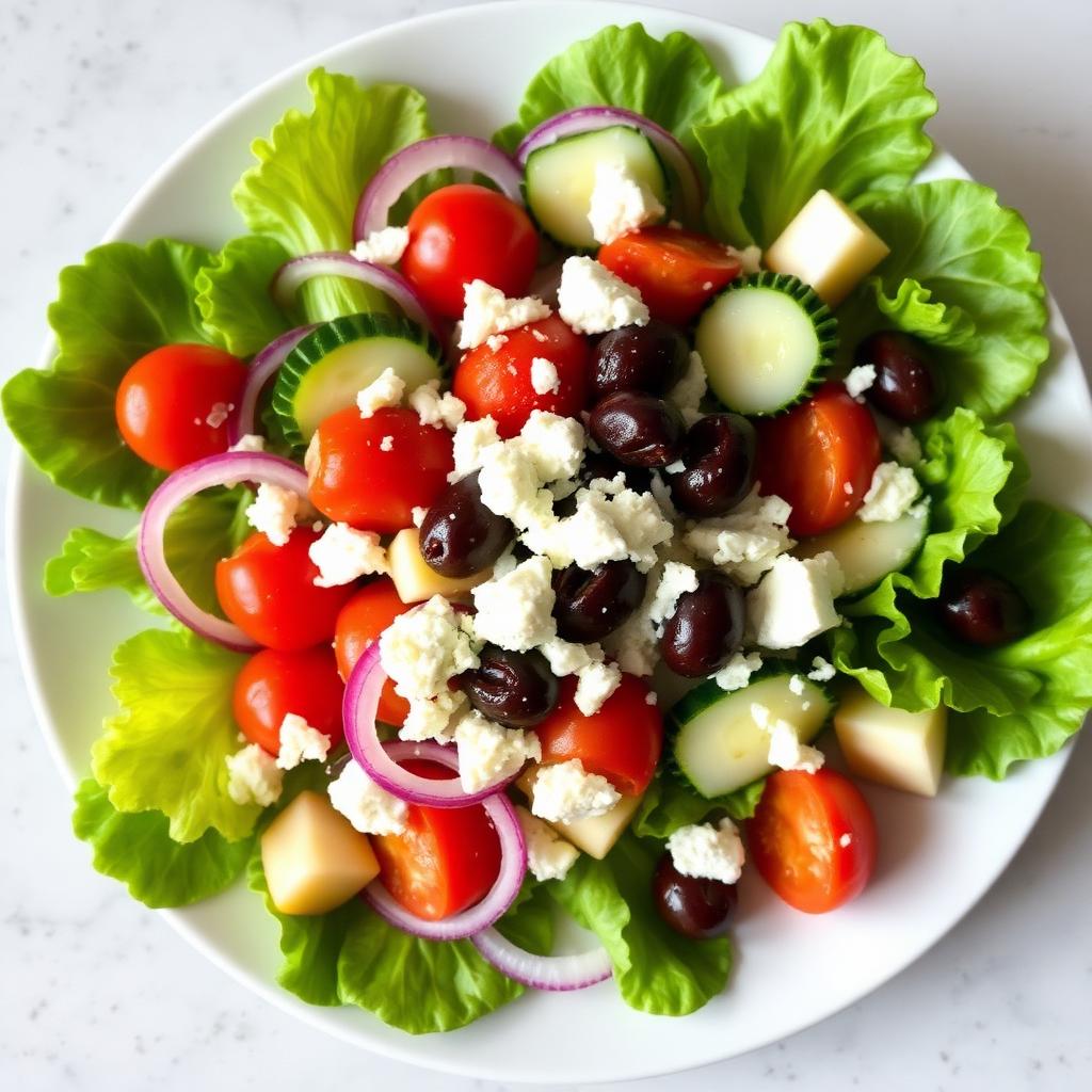 Classic Mediterranean Salad
