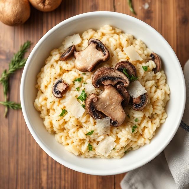Mushroom Risotto