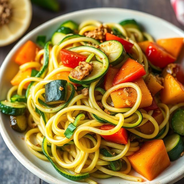 Zucchini Noodle Stir-Fry